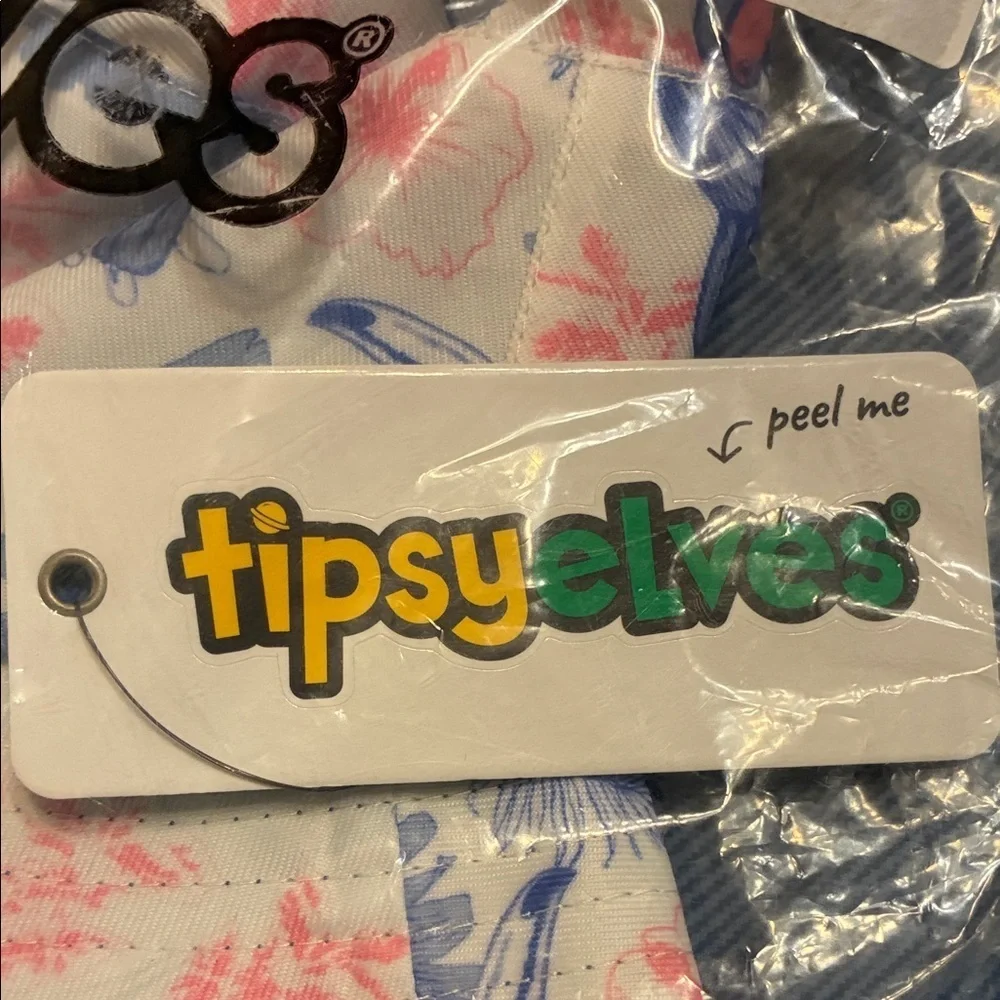 NWT Tipsy Elves Toucan Tango Reversible Bucket Hat L/XL